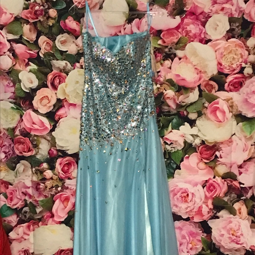 Aqua Blue Anny Lee Dress